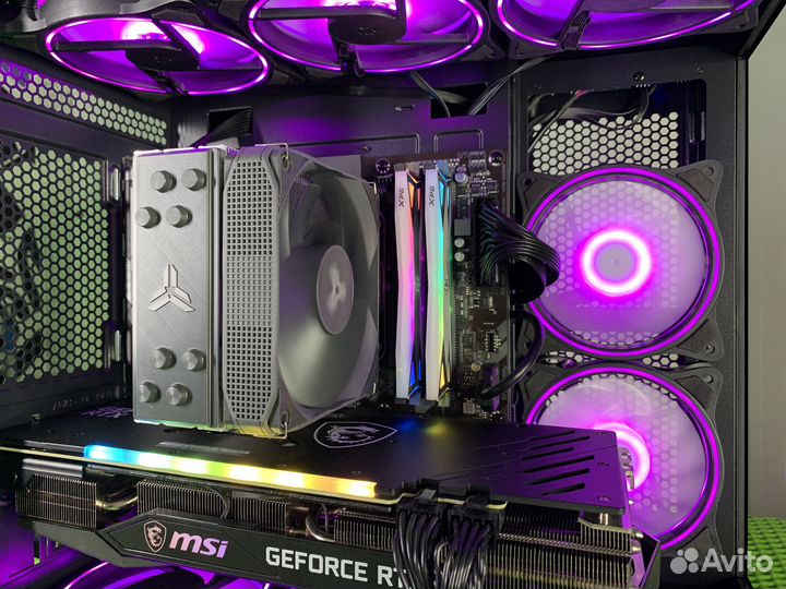 Игровой пк intel Core i5 13400F/16Gb/ RTX 3060