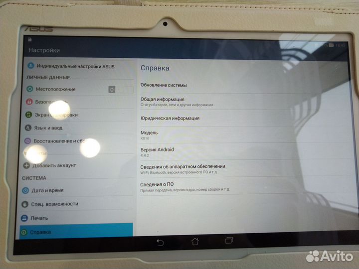 Asus transformer pad k018