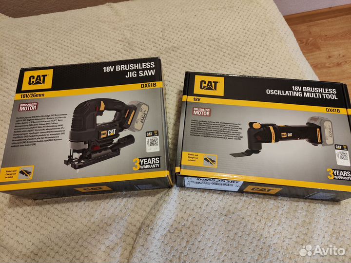 CAT DX51B и CAT DX41B