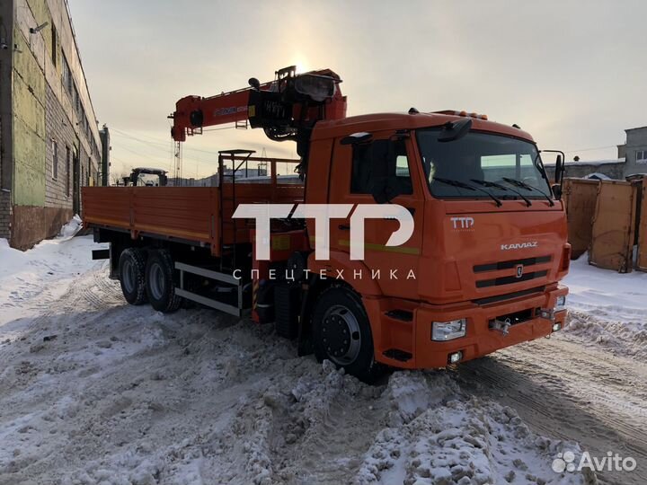 КАМАЗ 65115 с КМУ, 2024