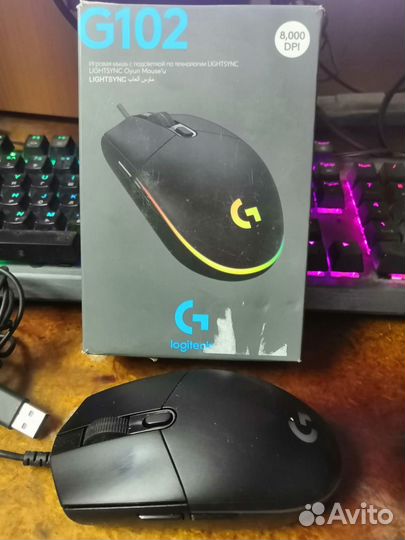 Игровая мышь Logitech G102