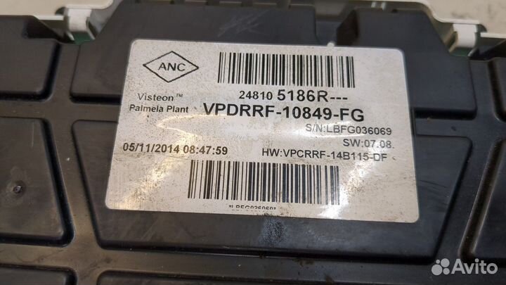 Щиток приборов Renault Trafic, 2014