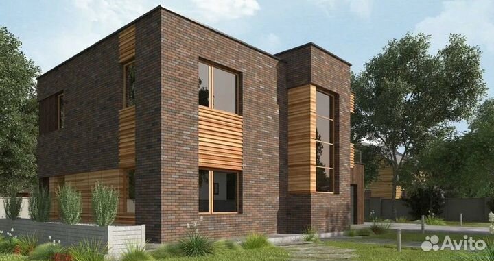 Кирпич облицовочный. Лицевой кирпич утолщенный