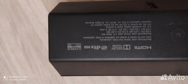Сабвуфер sony с колонкой