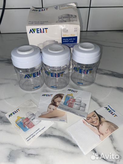 Бутылочки avent новые