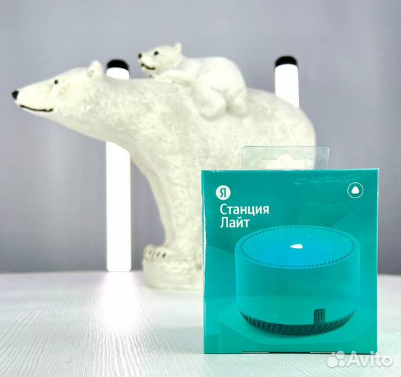 Яндекс Станция Лайт (Бирюзовая)