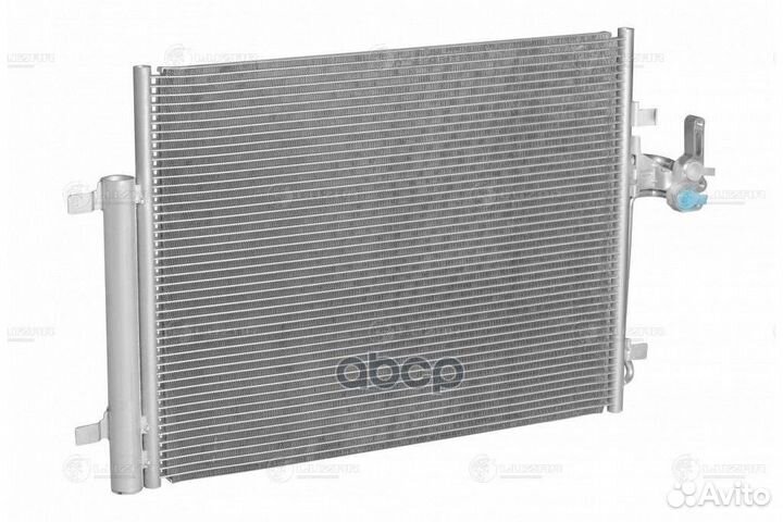 Радиатор кондиционера (с ресивером) lrac1041 luzar