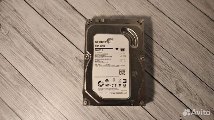 Жесткие диски seagate 2Тб st2000vn000 - 100 smart