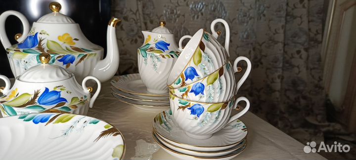 Чайно кофейный сервиз 