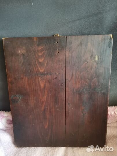 Икона антикварная старинная xx века