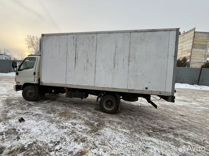 Изотермический фургон 20 м³ Hyundai HD78, 2017
