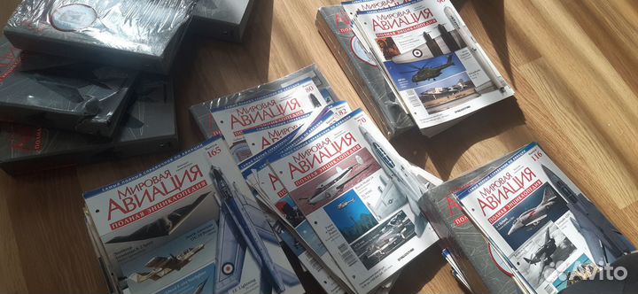 Мировая авиация журналы подшивка с папками