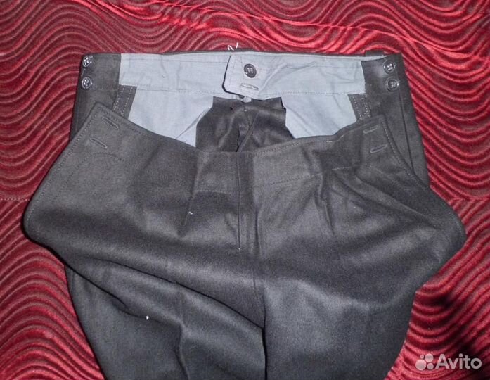 Брюки морские с лацбантом