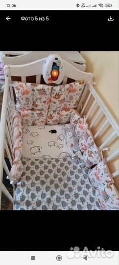 Бортики в кроватку