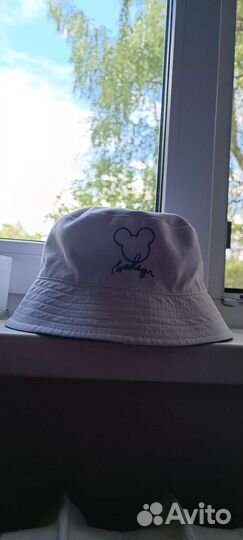 Панама чёрно-белая