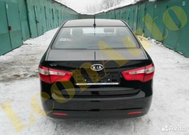 Крышка багажника Kia Rio 3 11-17 Черная
