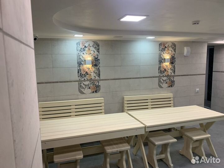 Сауна с бассейном