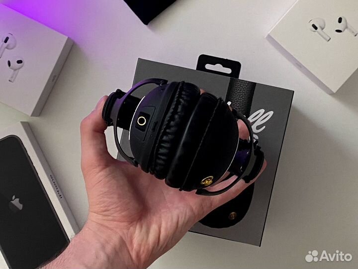 Наушники Marshall monitor