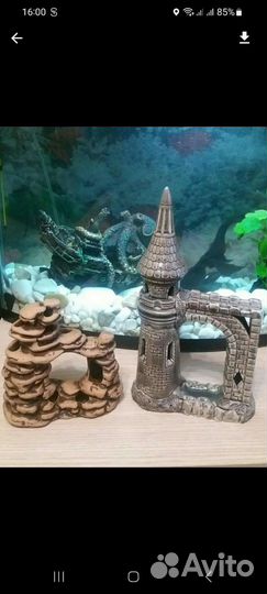 Фигурки для аквариума