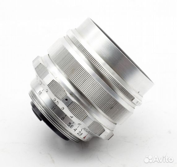 Мир 1 ранний красная П. 2.8/37. Резьба М39