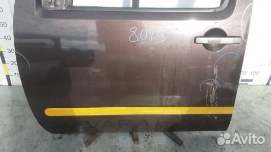 Дверь передняя левая nissan navara D40 (80Y09EN01)