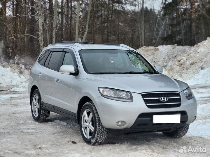 Hyundai Santa Fe 2.2 AT, 2008, 227 400 км