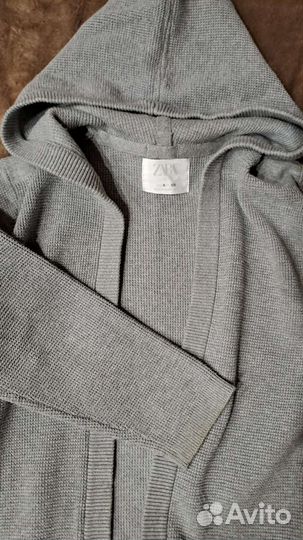 Кардиган с капюшоном на мальчика 128 см