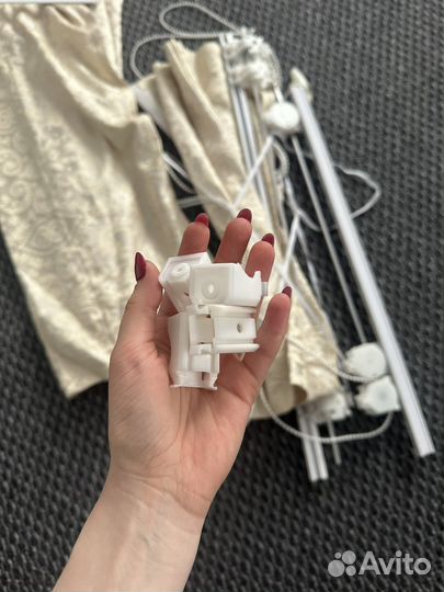 Римские шторы бу (2 шт)