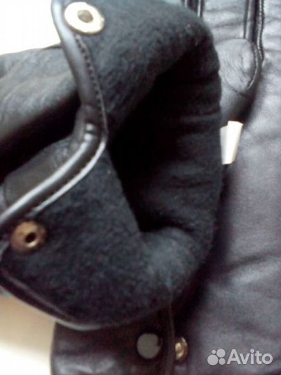 Перчатки кожаные мужские XL новые