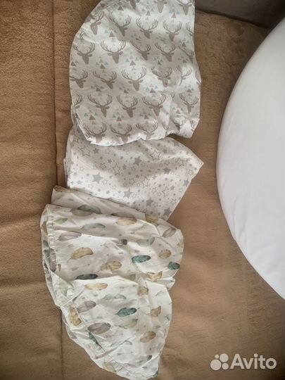 Матрас детский круглый и овальный