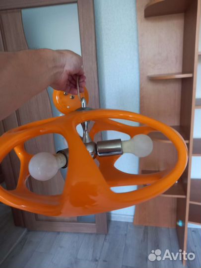 Люстра потолочная бу