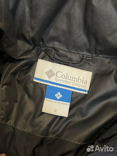 Пуховик columbia S