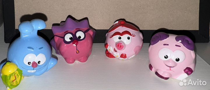 Смешарики керамические. Полная серия. 2007 год