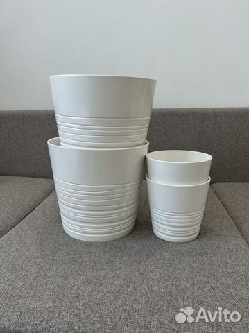 Кашпо IKEA muskot керамика