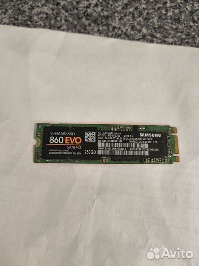 Жёсткий диск Ssd m2 Samsung 240гб