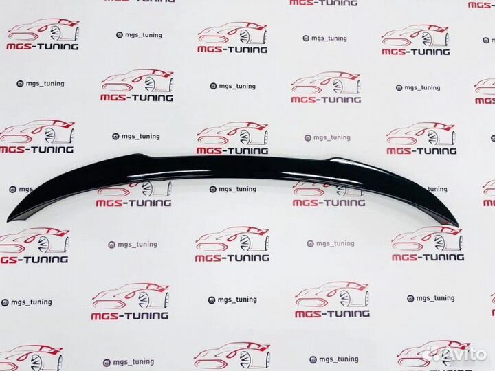 Спойлер BMW 3 series g20 AC Schnitzer Черный