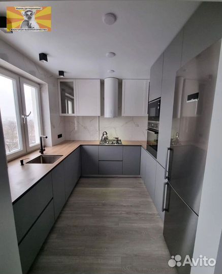 Кухня до потолка от производителя