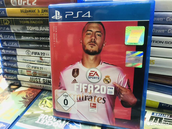 Fifa 20 ps4 диск
