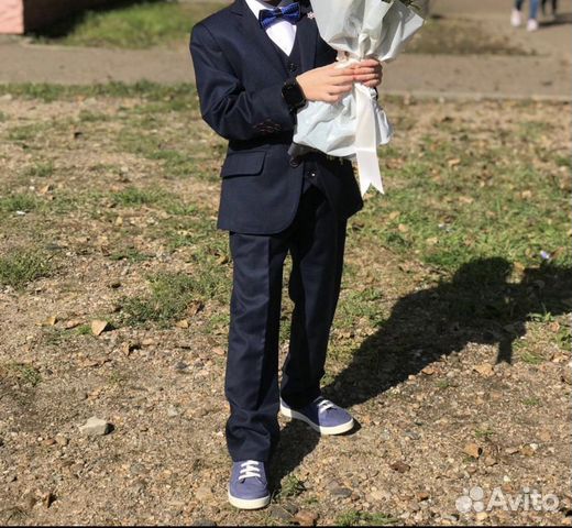 Школьная форма тройка для мальчиков 122