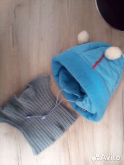 Шапка свитер варешки на мал/дев 2-3 лет