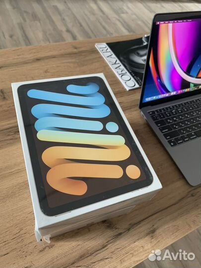 iPad mini 6/64GB новый Wi-Fi starlight