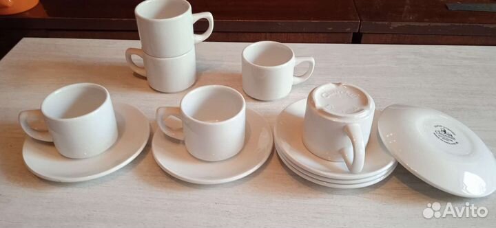 Кофейный сервиз керамические кружки Англия