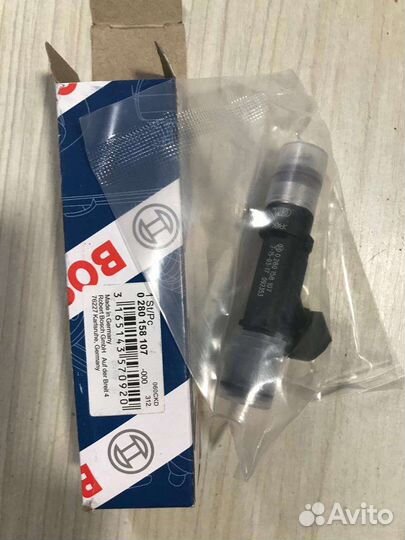 Топливная форсунка Bosch 0280158107 Цена за штуку
