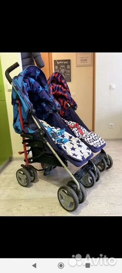 Детские коляски для двойни cosatto