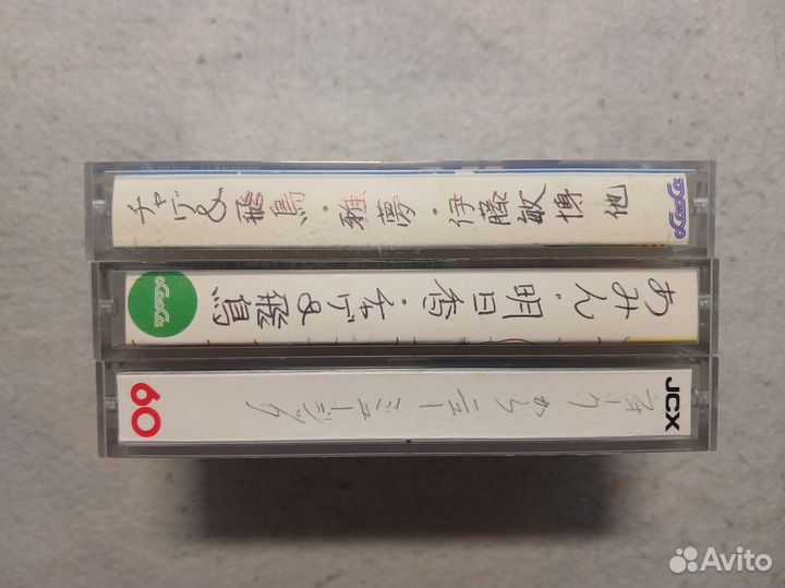 Аудиокассеты JCX 60 очень редкие