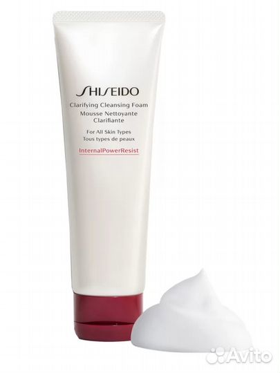 Shiseido очищающая пенка