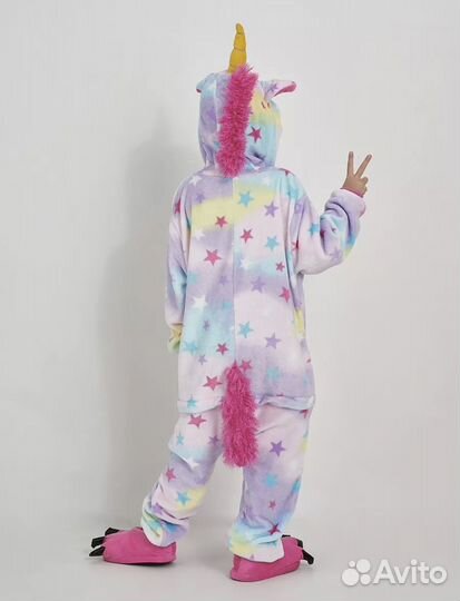 Кигуруми единорог 128-134