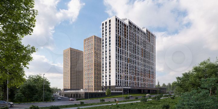 2-к. квартира, 70,2 м², 11/26 эт.