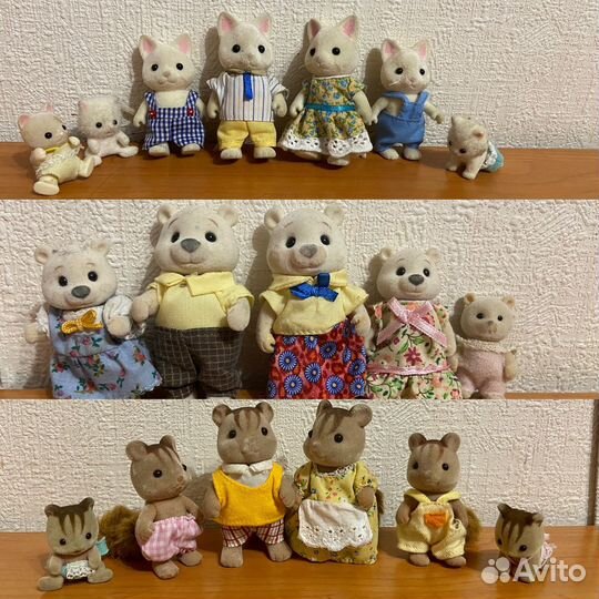 Семьи Sylvanian families