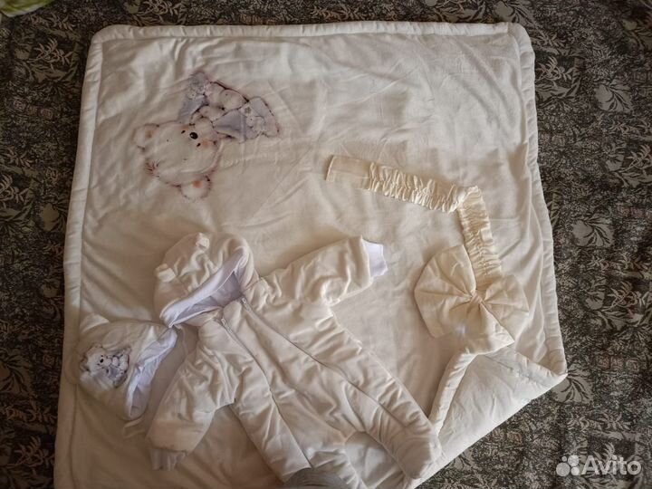 Комплект на выписку зима весна осень